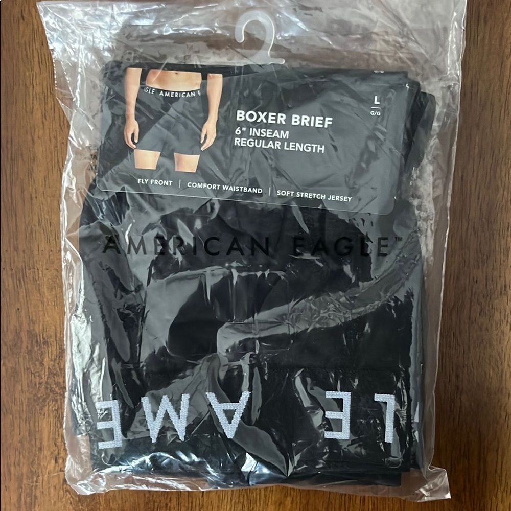 American Eagle Black Boxer Briefs